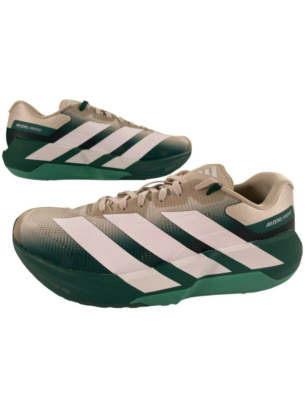 Adidas Adizero Dropset Pro Training Shoes Aluminum/Green/White Men's Size 10 NEW